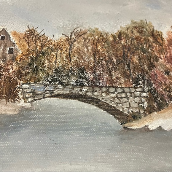 Original Framed Oil on Canvas Painting by Tommie L - Picture 6 of 7